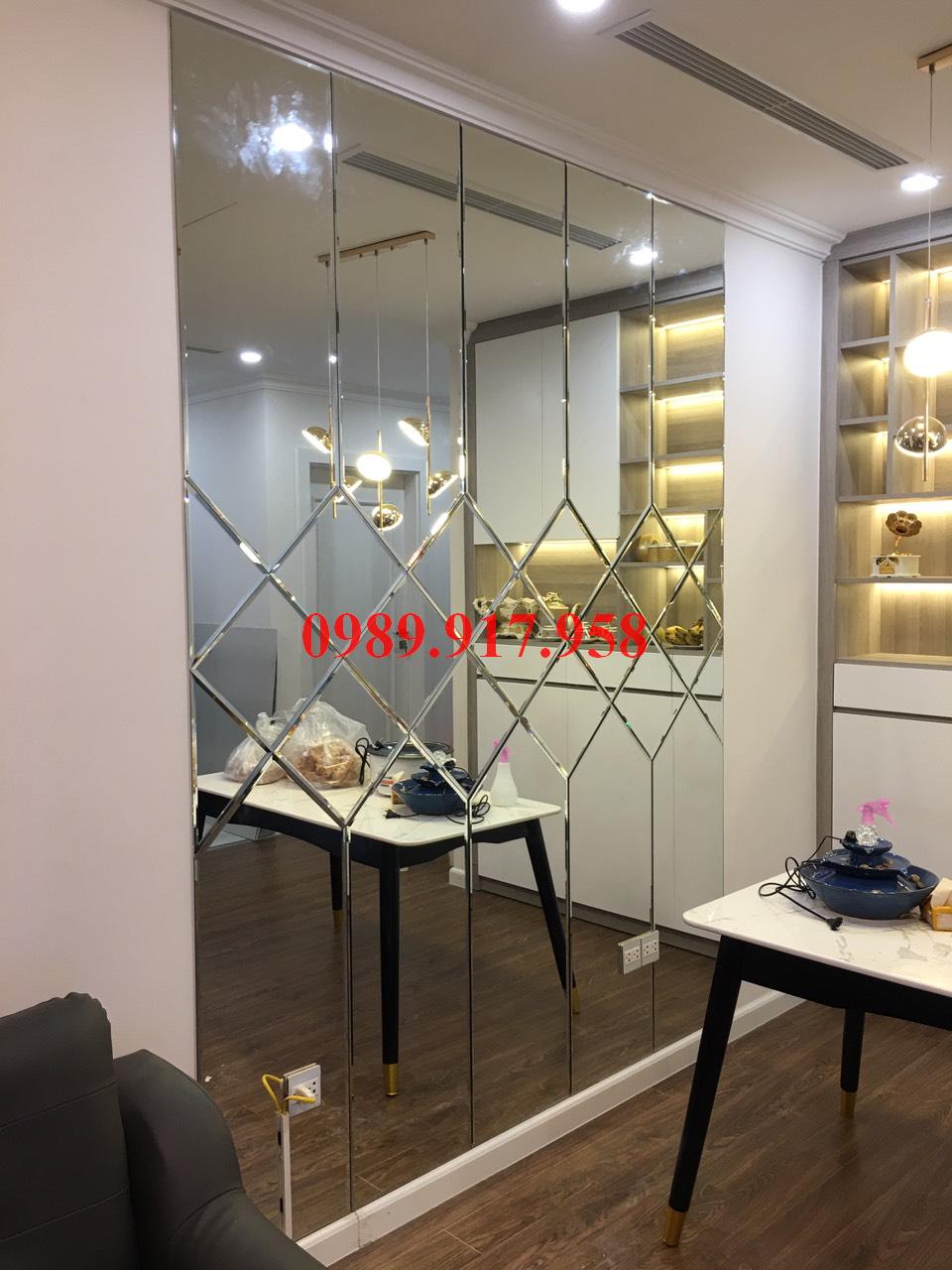 Gương ghép trang trí